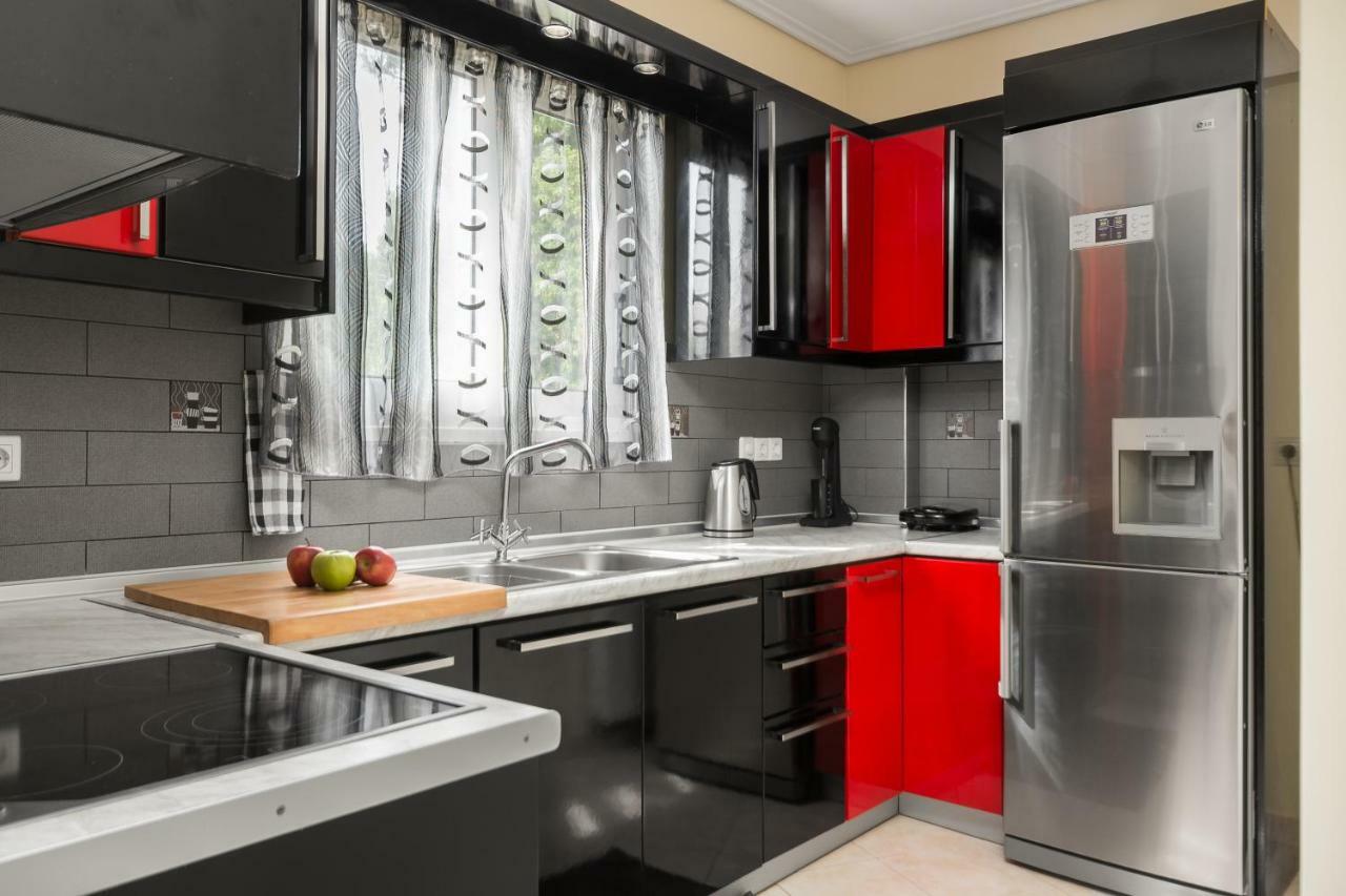 Nest Apartment Potamos  Bagian luar foto
